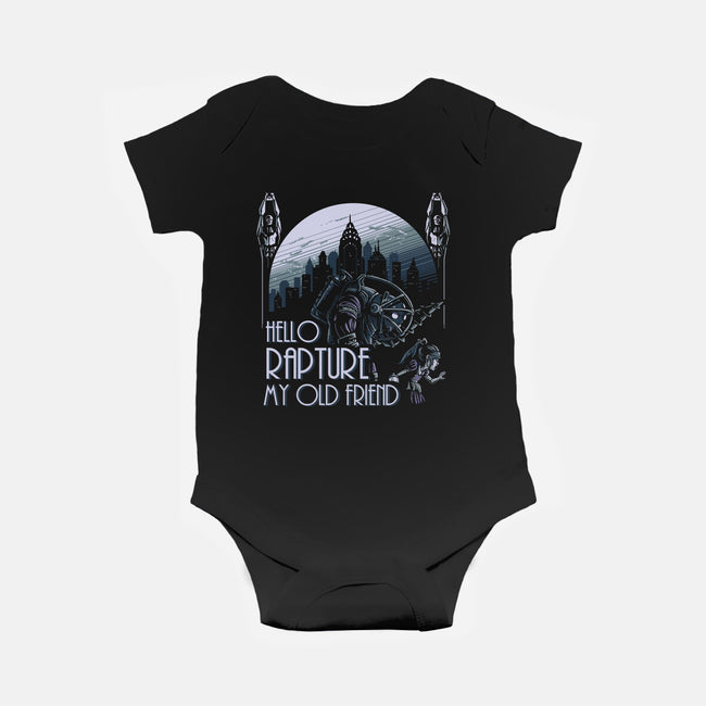 Hello Rapture-baby basic onesie-daobiwan