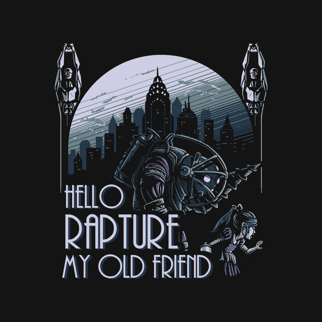Hello Rapture-none drawstring bag-daobiwan