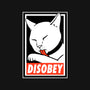 DISOBEY!-womens v-neck tee-Raffiti