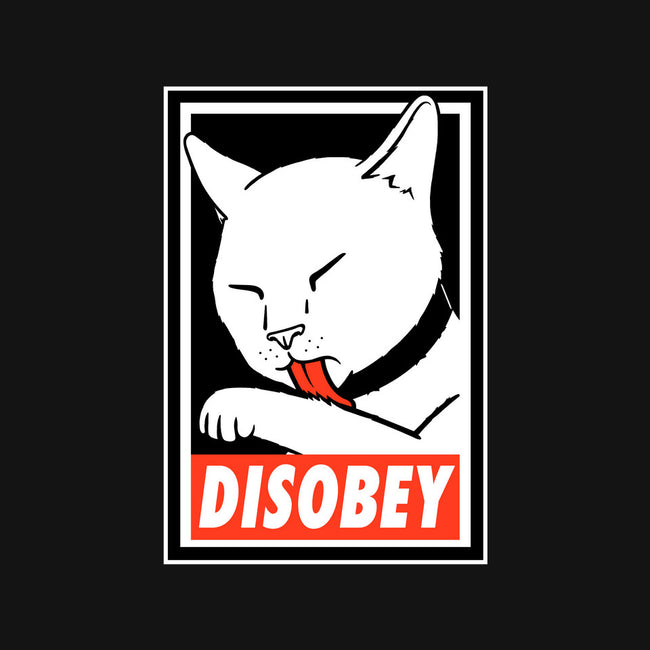 DISOBEY!-none polyester shower curtain-Raffiti
