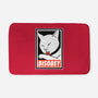 DISOBEY!-none memory foam bath mat-Raffiti