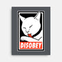 DISOBEY!-none stretched canvas-Raffiti