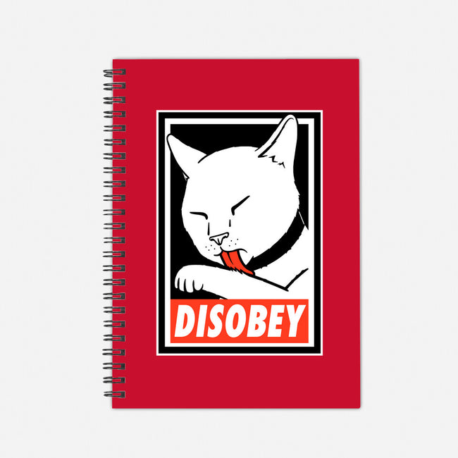 DISOBEY!-none dot grid notebook-Raffiti