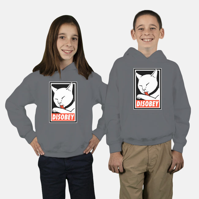 DISOBEY!-youth pullover sweatshirt-Raffiti