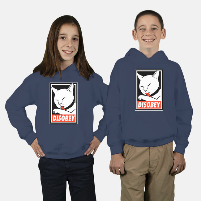 DISOBEY!-youth pullover sweatshirt-Raffiti