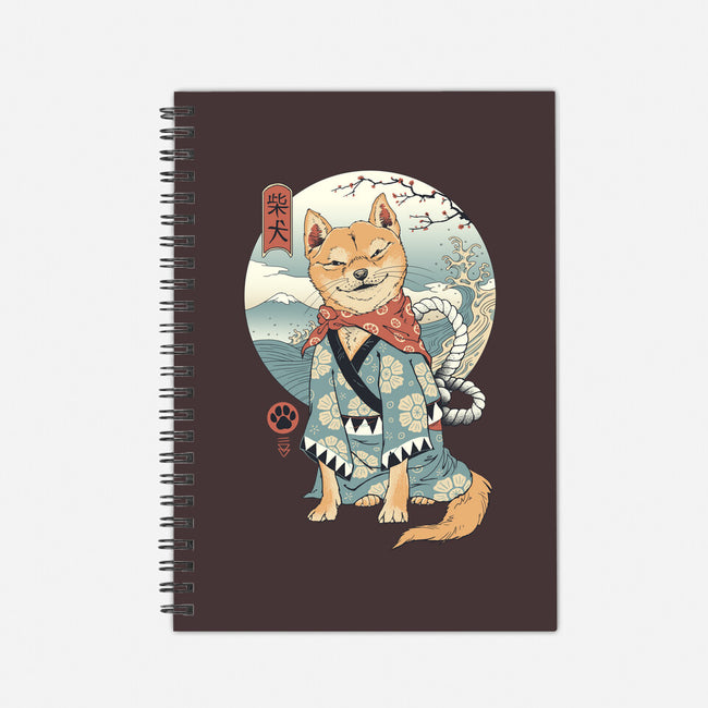 Shiba Inu-none dot grid notebook-vp021