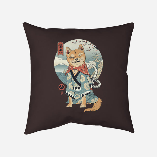 Shiba Inu-none removable cover throw pillow-vp021