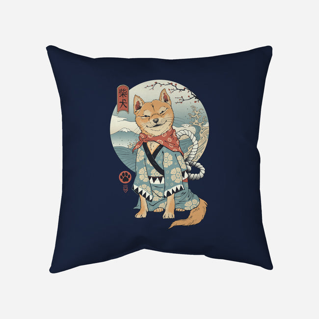 Shiba Inu-none removable cover throw pillow-vp021