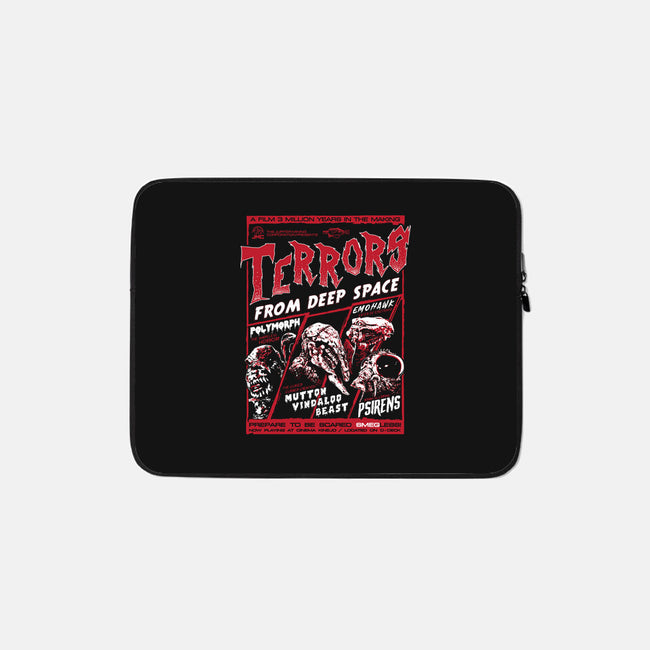 Terrors From Deep Space!-none zippered laptop sleeve-everdream
