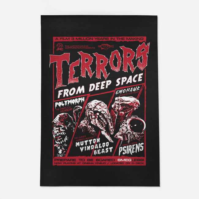 Terrors From Deep Space!-none outdoor rug-everdream