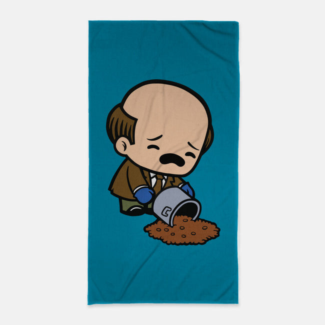 Chili Spilly-none beach towel-SuperEmoFriends