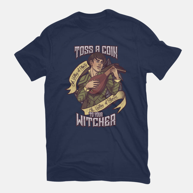 Toss a Coin-mens heavyweight tee-Ursulalopez