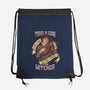 Toss a Coin-none drawstring bag-Ursulalopez