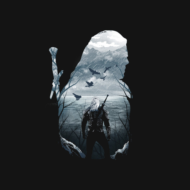 Wild Hunt Silhouette-youth pullover sweatshirt-dandingeroz