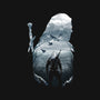 Wild Hunt Silhouette-none drawstring bag-dandingeroz