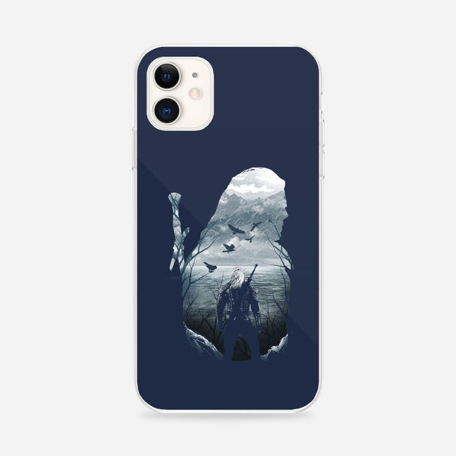 Wild Hunt Silhouette-iphone snap phone case-dandingeroz