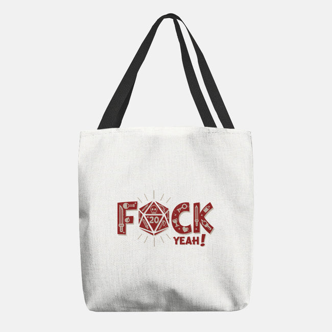 F@ck Yeah-none basic tote-jrberger