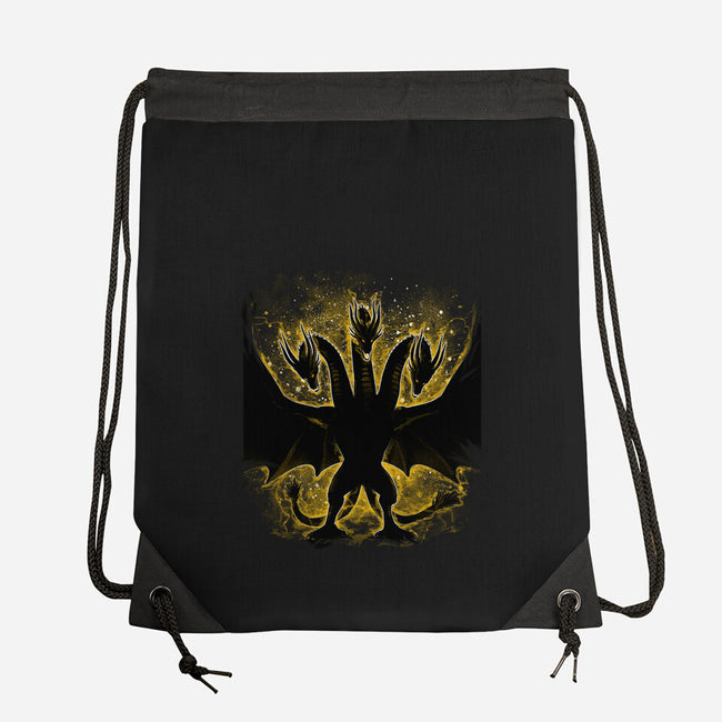 The Golden King-none drawstring bag-alemaglia