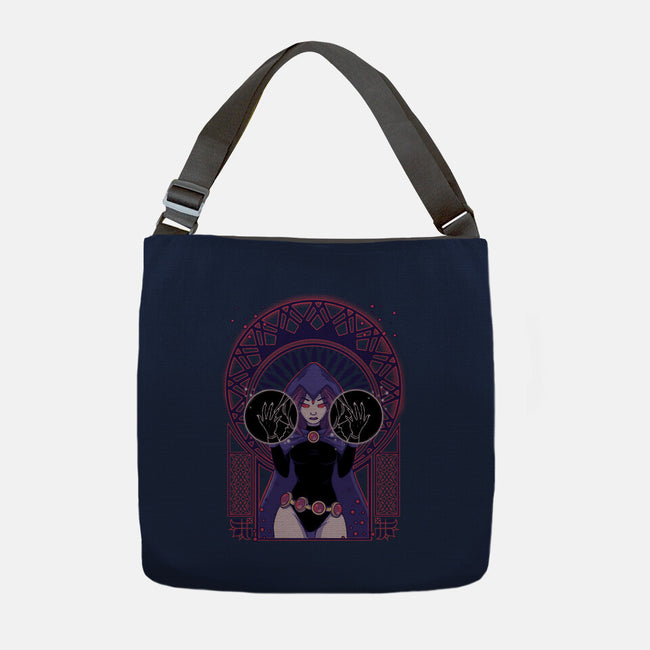 Dark Raven-none adjustable tote bag-xMorfina