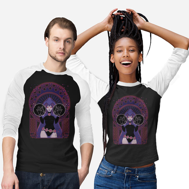 Dark Raven-unisex baseball tee-xMorfina