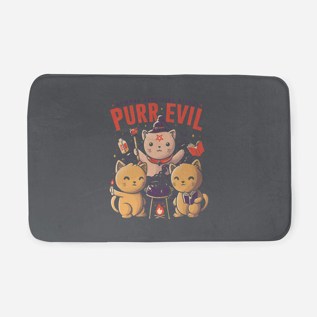 Purr Evil-none memory foam bath mat-eduely