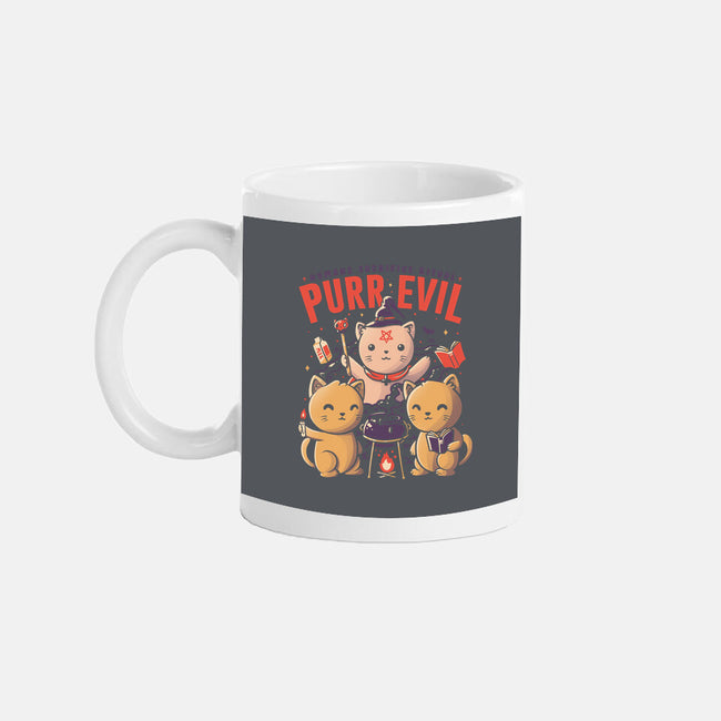 Purr Evil-none glossy mug-eduely