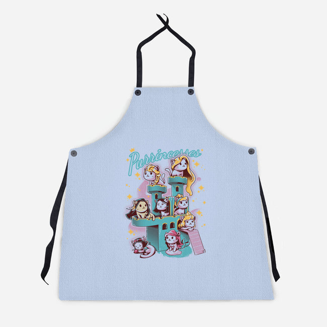 Purrincesses-unisex kitchen apron-yumie