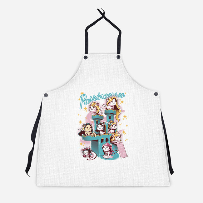 Purrincesses-unisex kitchen apron-yumie