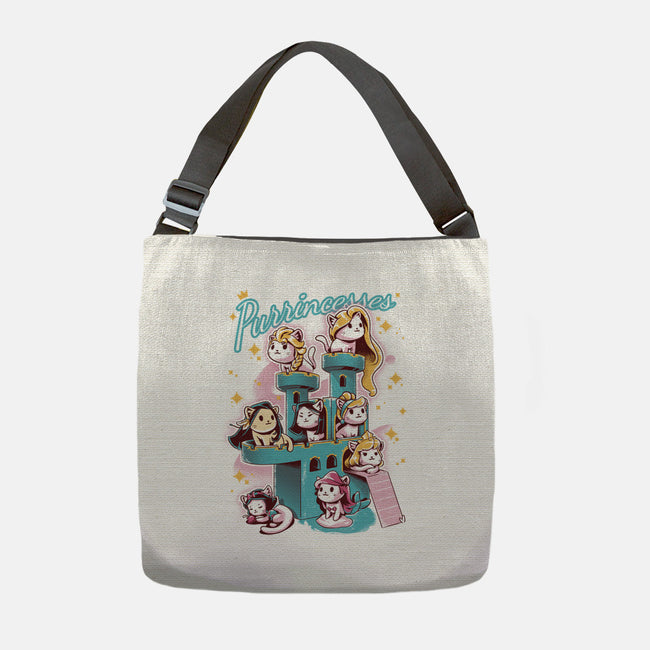 Purrincesses-none adjustable tote-yumie