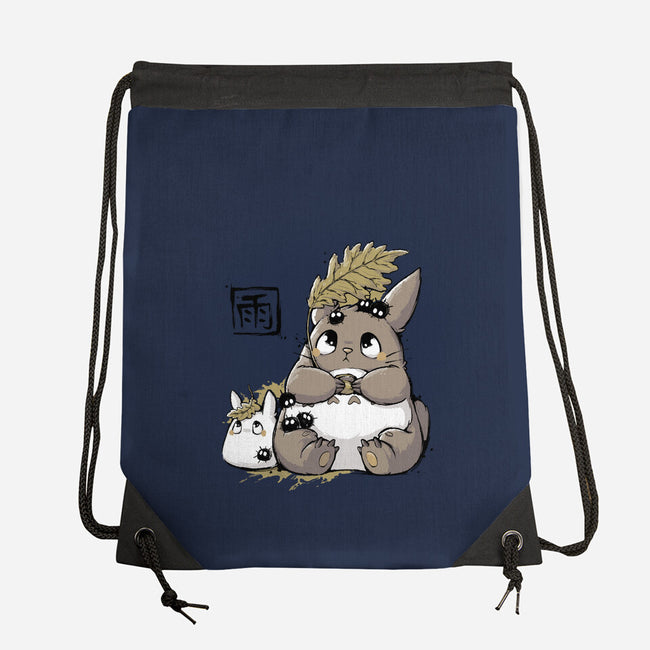 Under The Rain-none drawstring bag-xMorfina