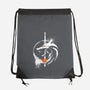 Grungewolf-none drawstring bag-artyx21