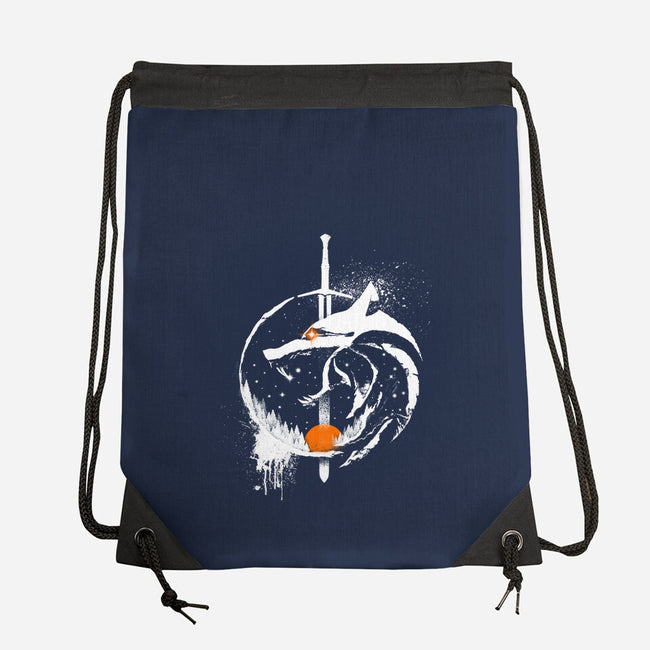 Grungewolf-none drawstring bag-artyx21