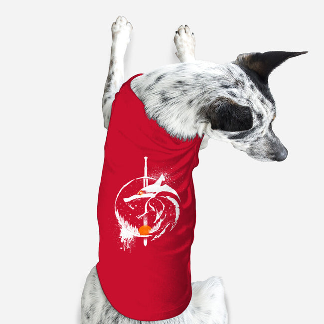 Grungewolf-dog basic pet tank-artyx21