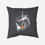 Grungewolf-none removable cover w insert throw pillow-artyx21