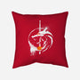 Grungewolf-none removable cover w insert throw pillow-artyx21