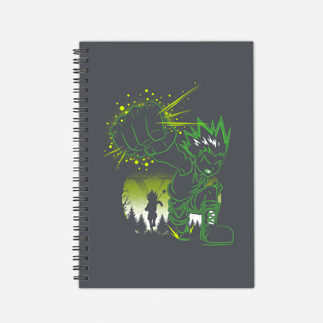 Gon's Jajanken-none dot grid notebook-constantine2454