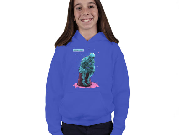 Blue Thinker