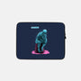 Blue Thinker-none zippered laptop sleeve-teesgeex