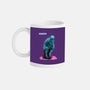 Blue Thinker-none glossy mug-teesgeex