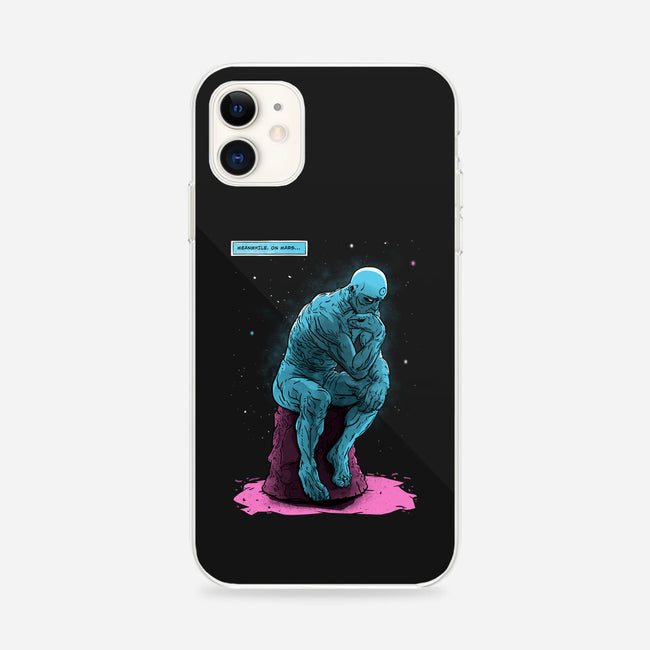 Blue Thinker-iphone snap phone case-teesgeex