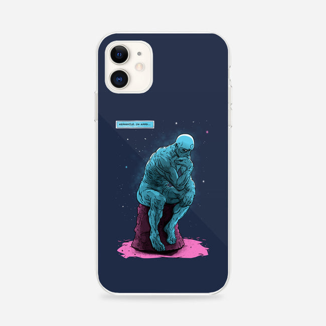 Blue Thinker-iphone snap phone case-teesgeex