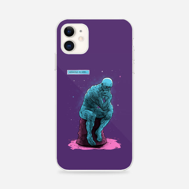 Blue Thinker-iphone snap phone case-teesgeex