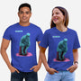 Blue Thinker-unisex basic tee-teesgeex