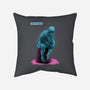 Blue Thinker-none removable cover w insert throw pillow-teesgeex