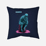 Blue Thinker-none removable cover w insert throw pillow-teesgeex