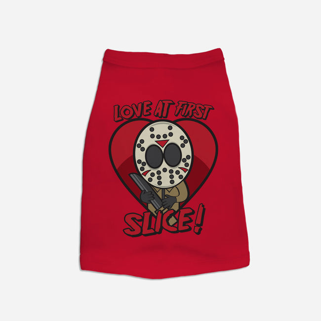 Love At First Slice!-dog basic pet tank-jrberger