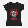 Love At First Slice!-womens v-neck tee-jrberger