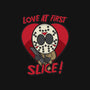Love At First Slice!-womens off shoulder tee-jrberger