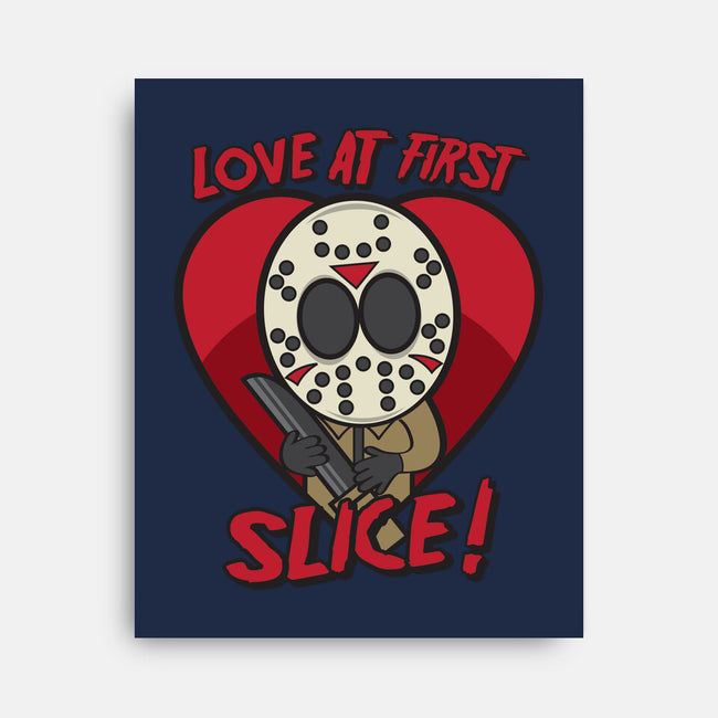 Love At First Slice!-none stretched canvas-jrberger