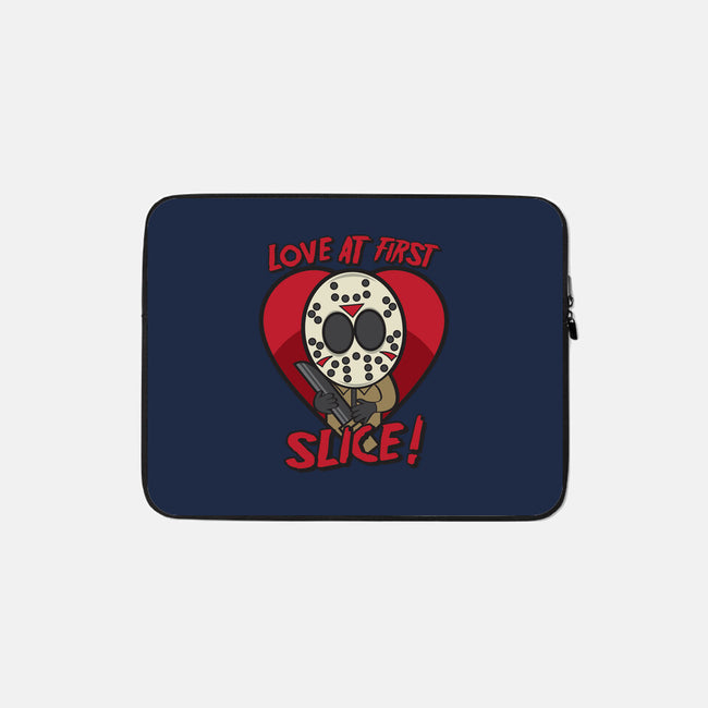 Love At First Slice!-none zippered laptop sleeve-jrberger